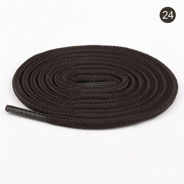 Round Shoe Laces 170cm Dark Brown