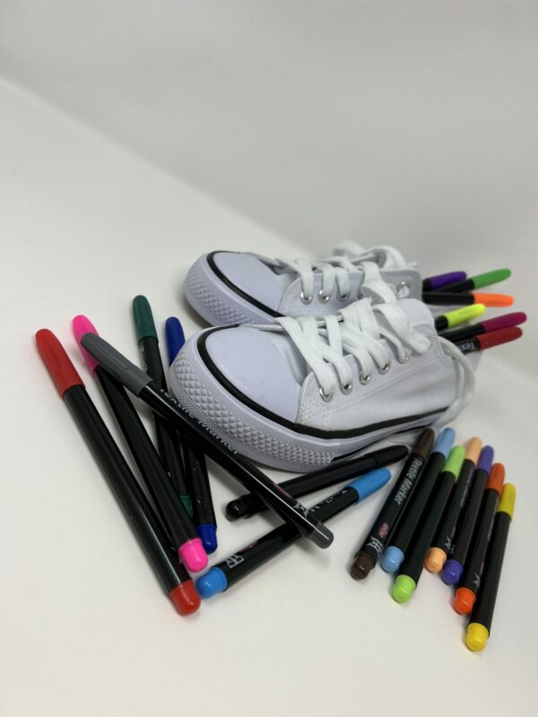 Design Your Own Canvas Shoes Trainers Craft Kits - Image 3