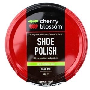 Cherry Blossom Shoe Polish 40g - Dark Tan